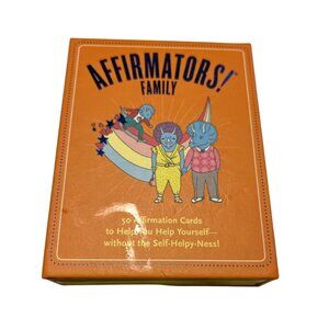 KNOCK KNOCK Affirmators! Family Daily Affirmations Cards for Families Self Help
